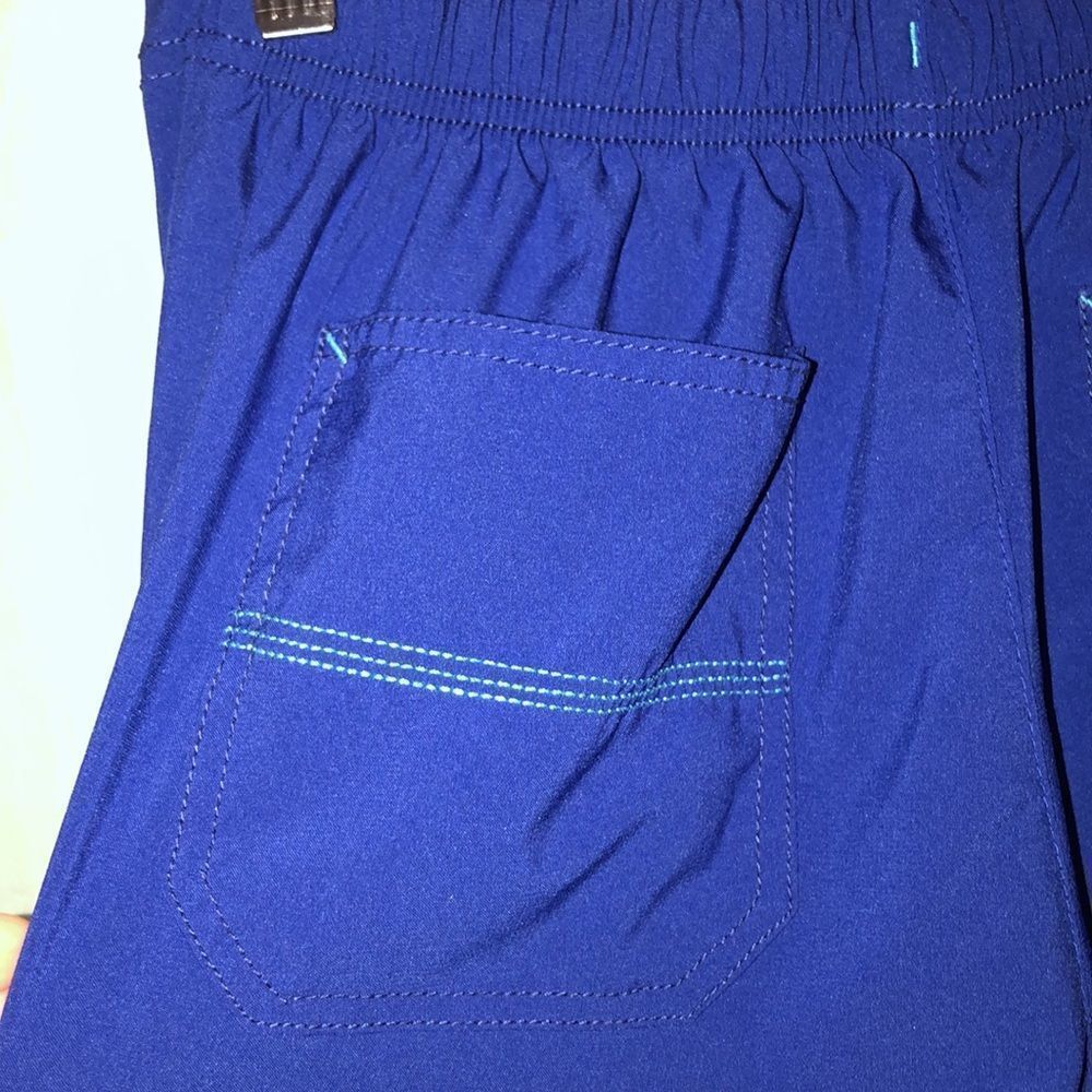 carhartt SP Indigo Teal Details Drawstring Scrub Pants - Picture 11 of 14